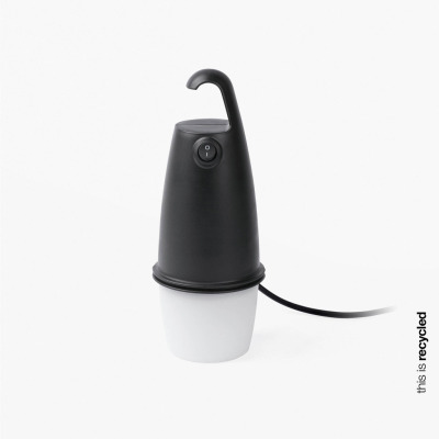 28369 Faro HOOK Black portable lamp