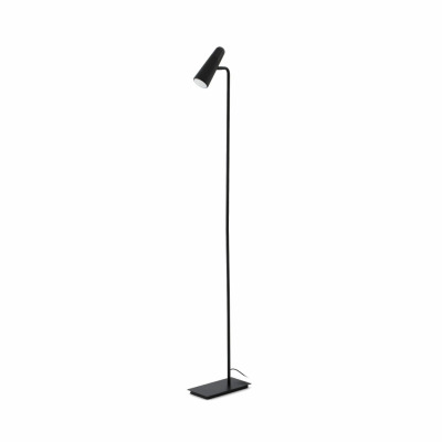 29049 Faro LAO BLACK FLOOR LAMP