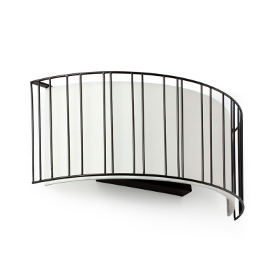 29310 Faro LINDA WALL LAMP BLACK 2 x E27 15W
