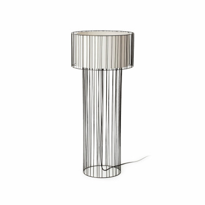 29312 Faro LINDA FLOOR LAMP BLACK 1 x E27 100W