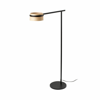 29399 Faro LOOP ASH WOOD FLOOR LAMP LED 6W 2700K