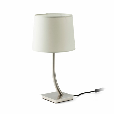 29684-04 Faro REM Nickel mat/white table lamp
