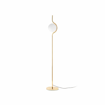 29693D Faro LE VITA GOLD FLOOR LAMP DIM LED 7W 2700K