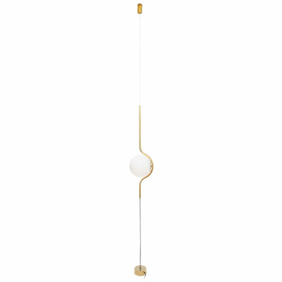29694 Faro LE VITA GOLD PENDANT/FLOOR LAMP LED 7W 2700K