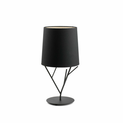 29866 Faro TREE BLACK TABLE LAMP 1 X E27 60W