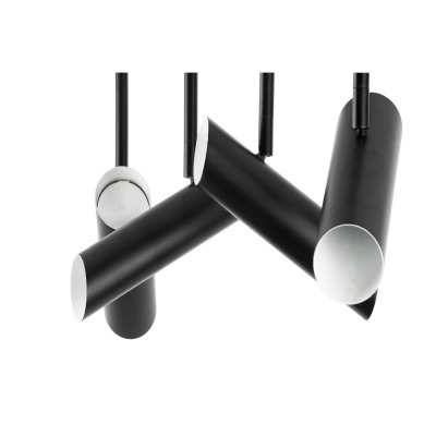 29880 Faro LINK 4L Black pendant lamp