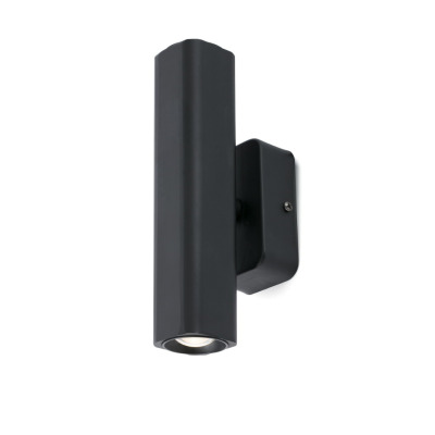 29889 Faro LISE Black wall lamp
