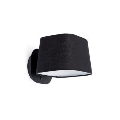 29953 Faro SWEET Black wall lamp