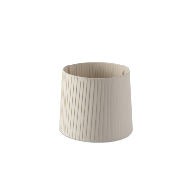 2P0625 Faro RIBBONED SHADE E27 ?250*200*?200 BEIGE