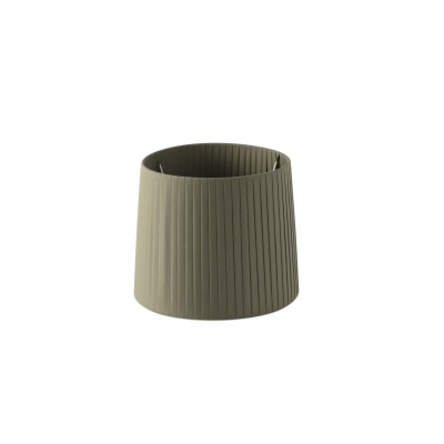 2P0627 Faro RIBBONED SHADE E27 ?250*200*?200 GREEN
