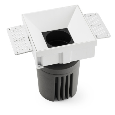 3085083011 Faro DEEP78 Downlight square without frame white 15° 3000K