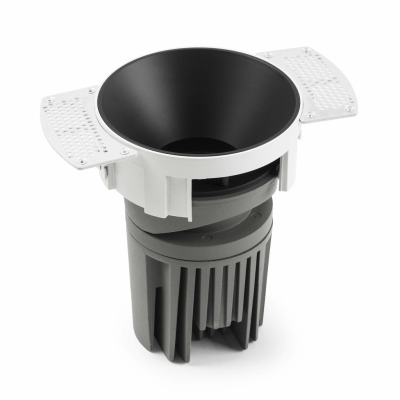 3101082712H Faro DEEP90 Downlight round without frame black 15° 2700K honeycomb