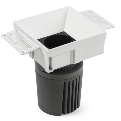3121084031H Faro DEEP90 Downlight square without frame white 36° 4000K honeycomb