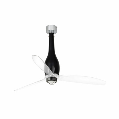 32002WP-10 Faro ETERFAN ?1280MM SHINY BK TRANS BL 17W 3000K NO/R