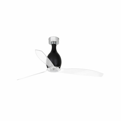 32026 Faro MINI ETERFAN ?1280 MM SHINY BK TRANSP. BLADES
