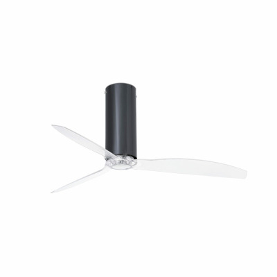 32035WP Faro TUBE FAN ?1280 MM SHINY BLACK 3 BLADES NO/R