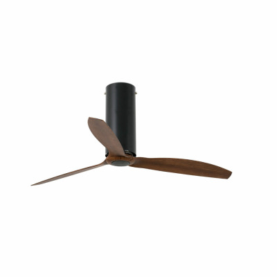 32037 Faro TUBE FAN ?1280 MM MATT BLACK 3 WOOD BL.