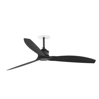32100R TK-Lighting JUST FAN M RECESSED ?1280 BLACK 3B NEGRAS