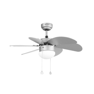 33186 Faro PALAO ?82CM GREY 6 BLADES 1 X E14 40W