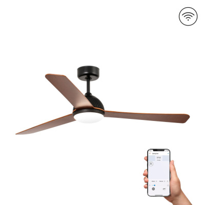 33345WP-2 Faro GRID LED Dark fan DC SMART