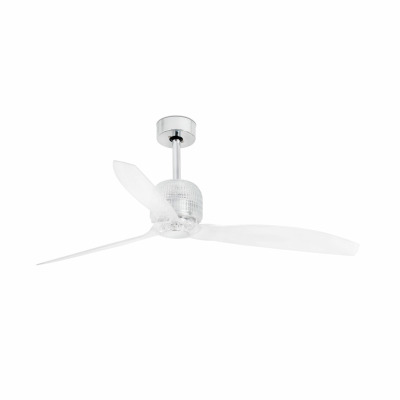 33394D Faro DECO FAN ?1280 MM CHROME 3 TRANSPARENT BLADES