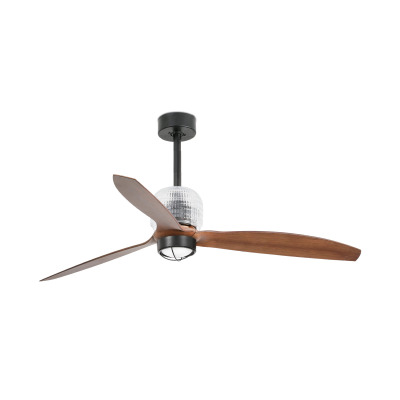 33395DWT1N TK-Lighting DECO FAN ?1280 BLACK 3B NOGAL 3000K TUYA
