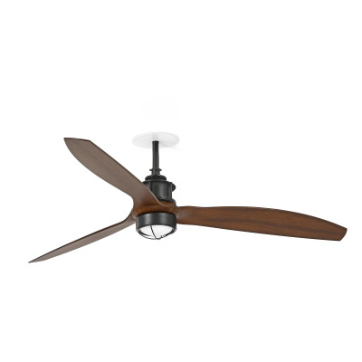 33395R1N TK-Lighting JUST FAN M RECESSED ?1280 BLACK 3B WALNUT 3000K