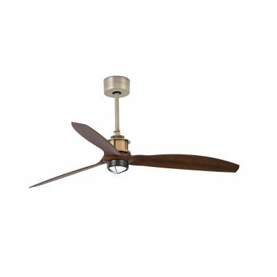 33398-10 Faro JUST FAN ?1280 MM OLD GOLD 3 BLADES 17W 3000K
