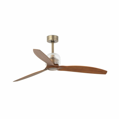 33398D Faro DECO FAN ?1280 MM OLD GOLD 3 B.