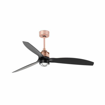 33418WP-10 Faro JUST FAN ?1280MM COPPER B. BLACK 17W 3000K NO/R