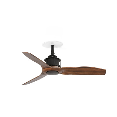 33425R TK-Lighting JUST FAN S RECESSED ?810 BLACK 3B NOGAL