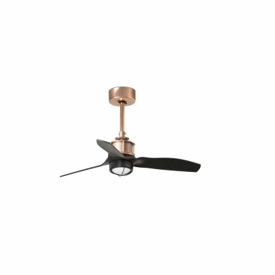 33427WP-10 Faro JUSTFAN XS ?810MM COPPER B. BK 17W 3000K NO/R