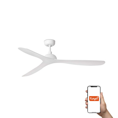33446WT TK-Lighting GOTLAND ?1320MM WHITE 3 BLADES TUYA