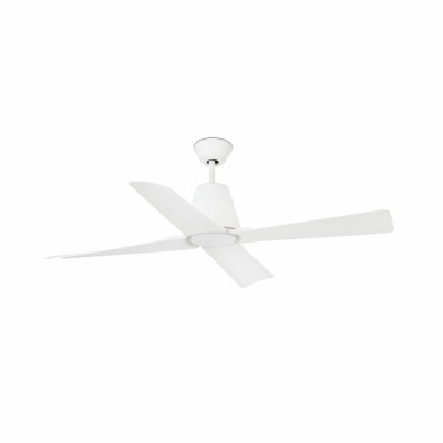 33480 Faro TYPHOON WHITE CEILING FAN WITH DC MOTOR