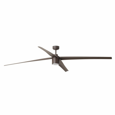 33495 Faro ATTOS ?2130mm BROWN 4 BLADES LED 20W 3000K