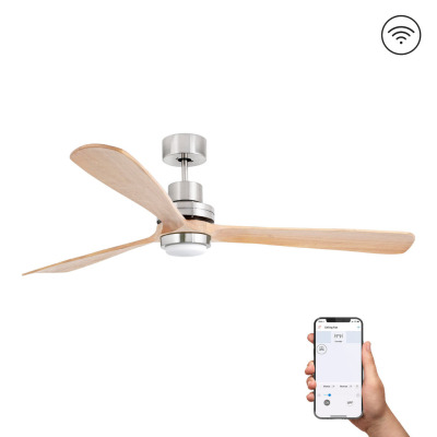33505DCWP Faro LANTAU-G ? 1680 MM DC PINE WITH LIGHT 3 BLADES S/R