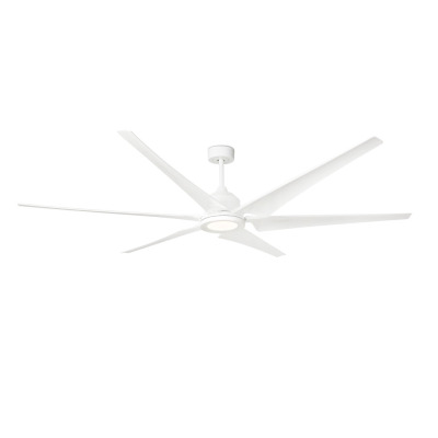 33512-1 Faro CIES LED White fan with DC motor