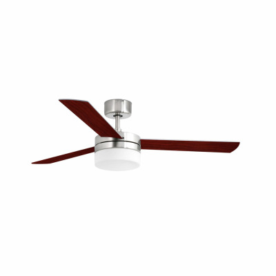 33608 Faro PANAY MATT NICKEL CEILING FAN 2 X E14 40W