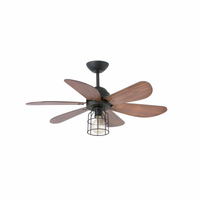 33703 Faro CHICAGO BLACK CEILING FAN