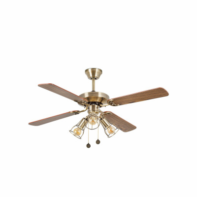 33711-11 Faro YAKARTA M LED Old gold fan