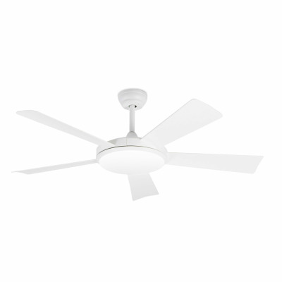 33803WP Faro SAONA ?1320MM WHITE 5 BLADES LED 24W W/R