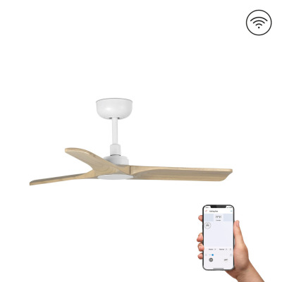 33805WP Faro HEYWOOD ?900MM WHITE 3 B. LIGHT WOOD NO/R