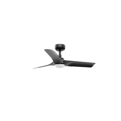 33825-1TW Faro HEY S ?900mm BLACK 3 BLACK B. LED 18W CCT
