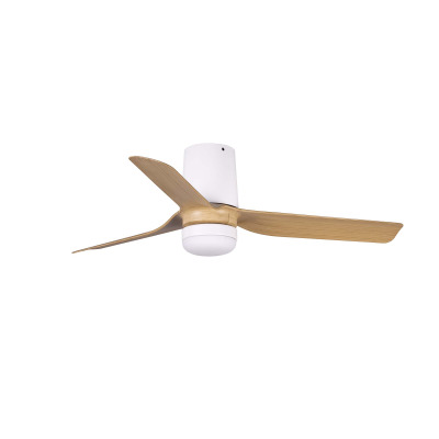 33833-1TW Faro MINI PUNT TUB S ?900mm WH 3 B. LIGHT WOOD 10W CCT