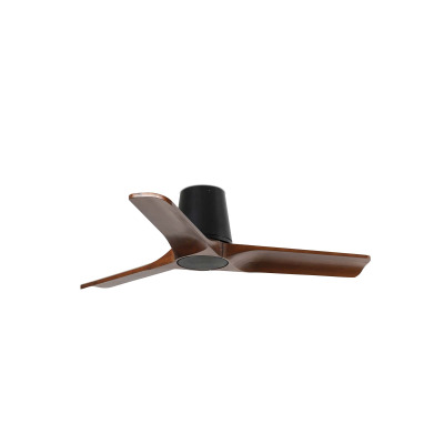 33837 Faro HEYWOOD TUB S ?900MM BLACK 3 BLADES WOOD DARK