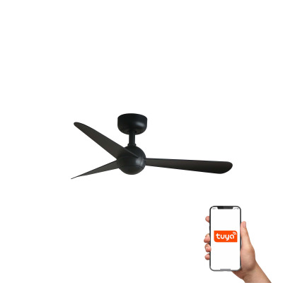 34271WT TK-Lighting SFERA S ?900MM BLACK 3 BLADES BLACK TUYA