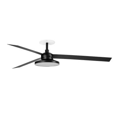 34293R2W TK-Lighting CRUISER TAK XL RECESSED ?1600 BLACK 3B 2700K