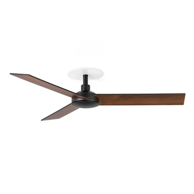 34296R TK-Lighting RUDDER S RECESS ?1060 BLACK 3P BLACK WALNUT