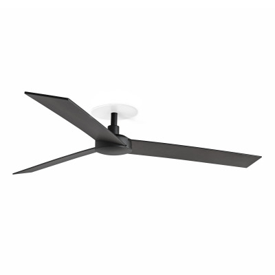 34298R TK-Lighting RUDDER L 3 RECESS ?1320 BLACK 3P BLACK WALNUT