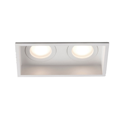 40124 Faro HYDE WHITE SQUARE 2L GU10